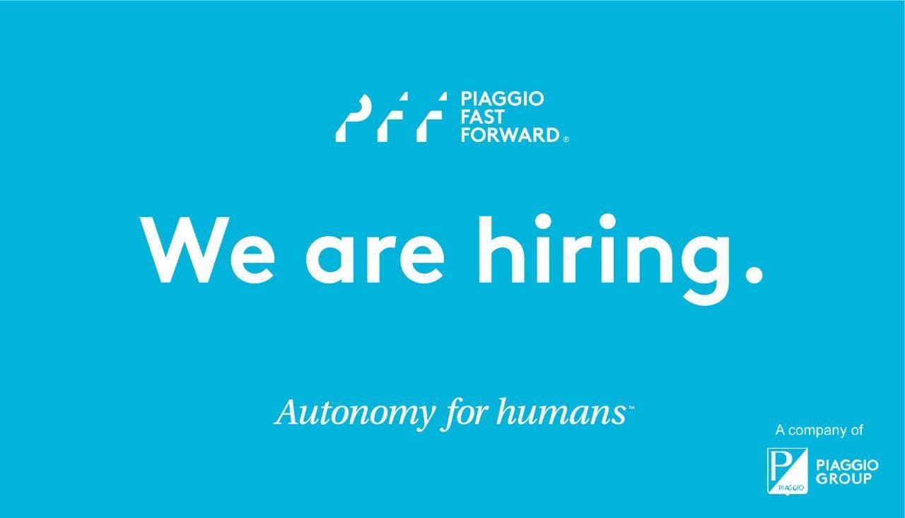 Careers Piaggio Fast Forward